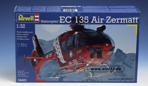 REVELL helicopter EC 135 Air Zermatt